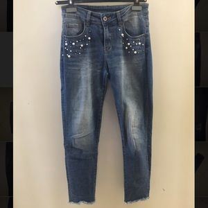 NEW HighWaist Medium Wash Skinny Jeans